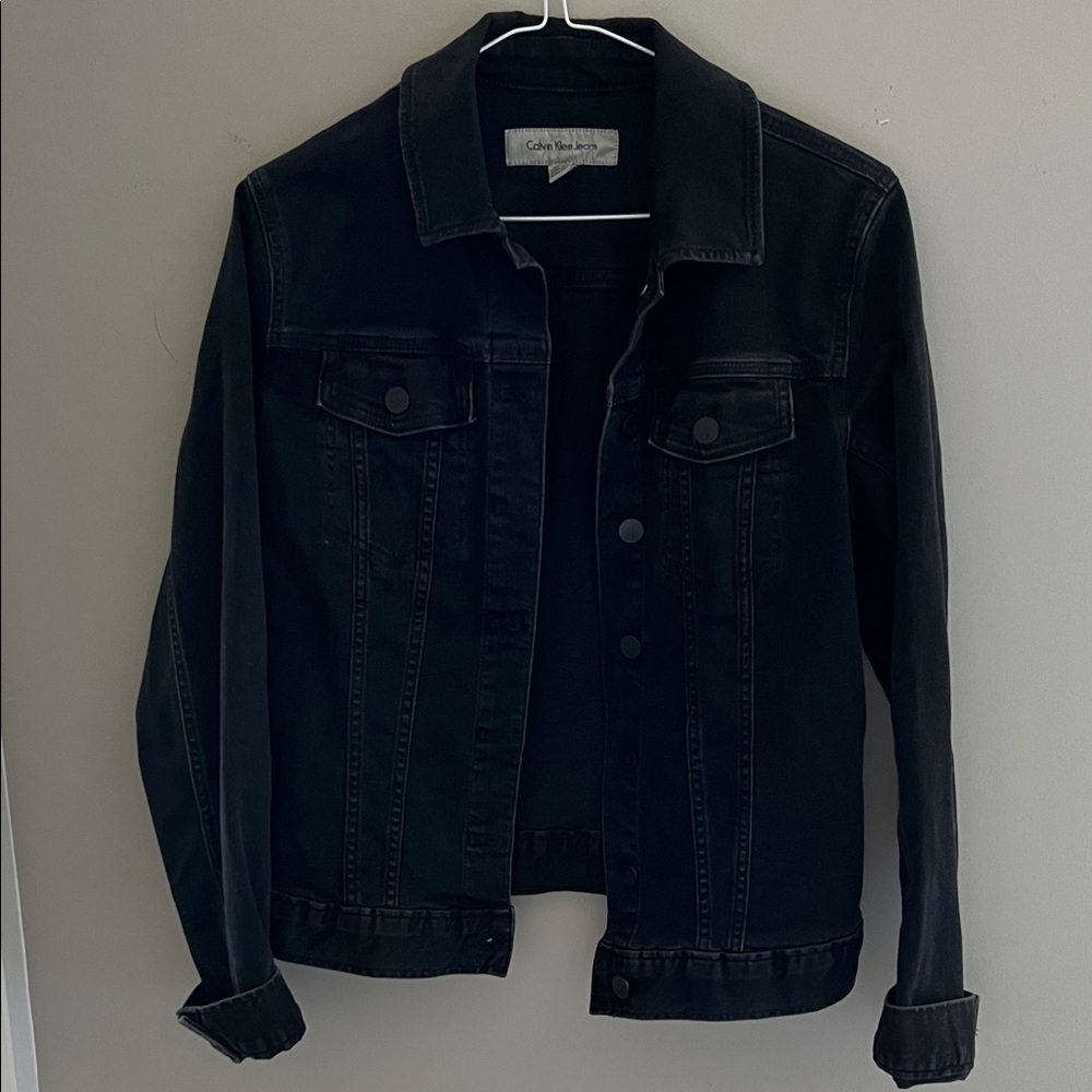 CALVIN KLEIN Women's Dark Denim Jacket